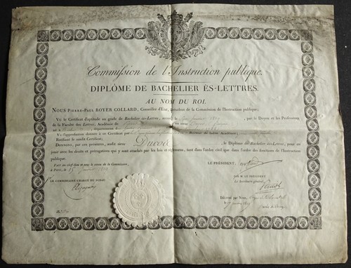 Président chambre - de, la
