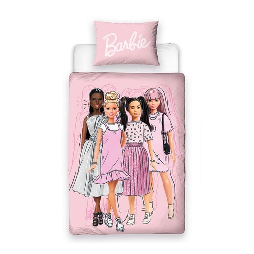 Barbie housse couette simple - housse,