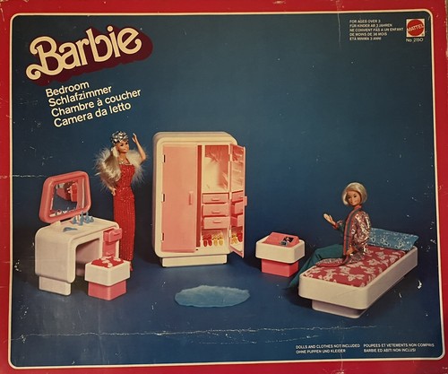 Chambre coucher barbie - à, 2150