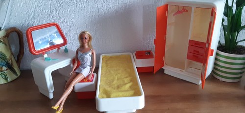 Barbie mattel mobilier - mattel, chambre
